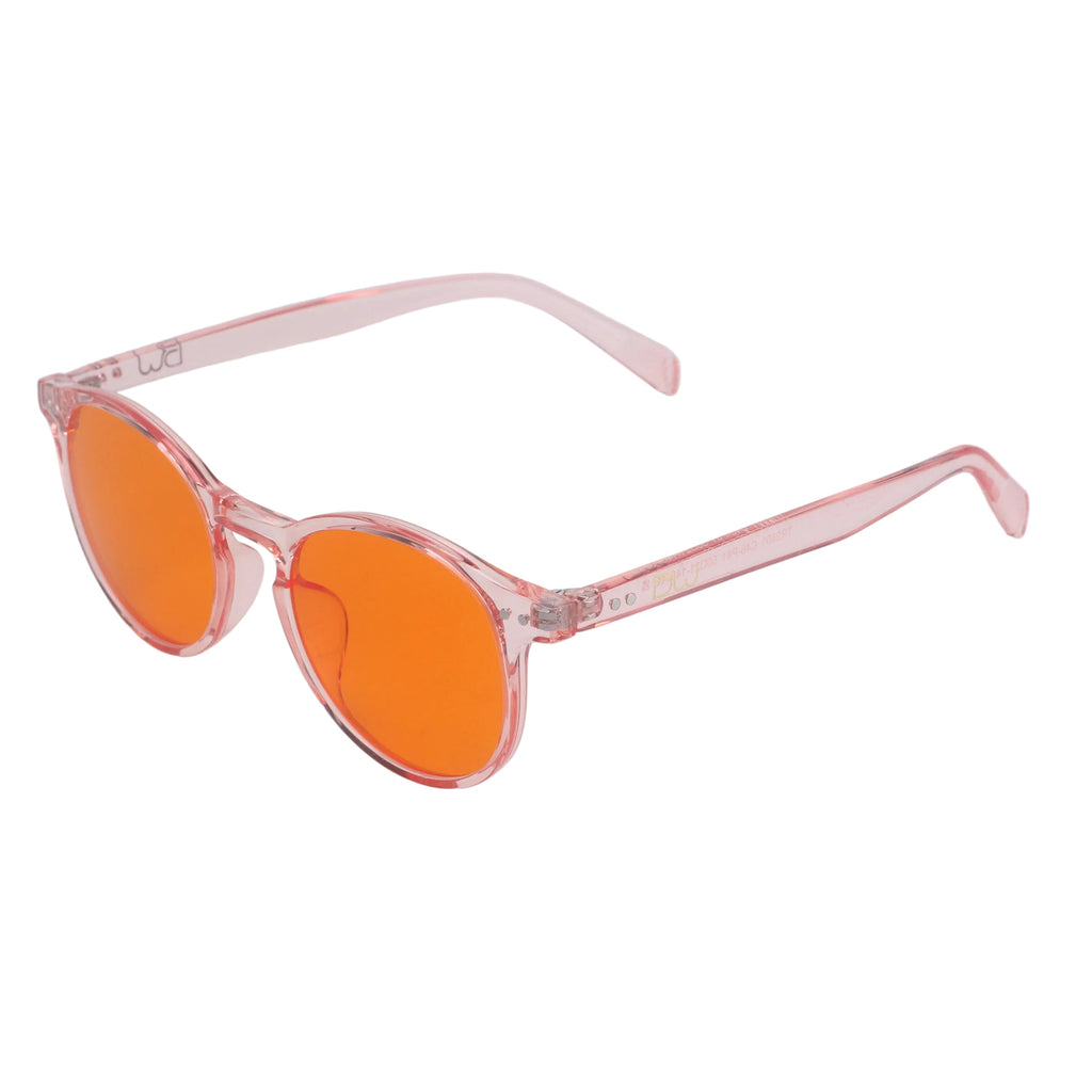 Rose Quartz Blue Light Blocking Glasses - DreamWalkerz Crystal Collection
